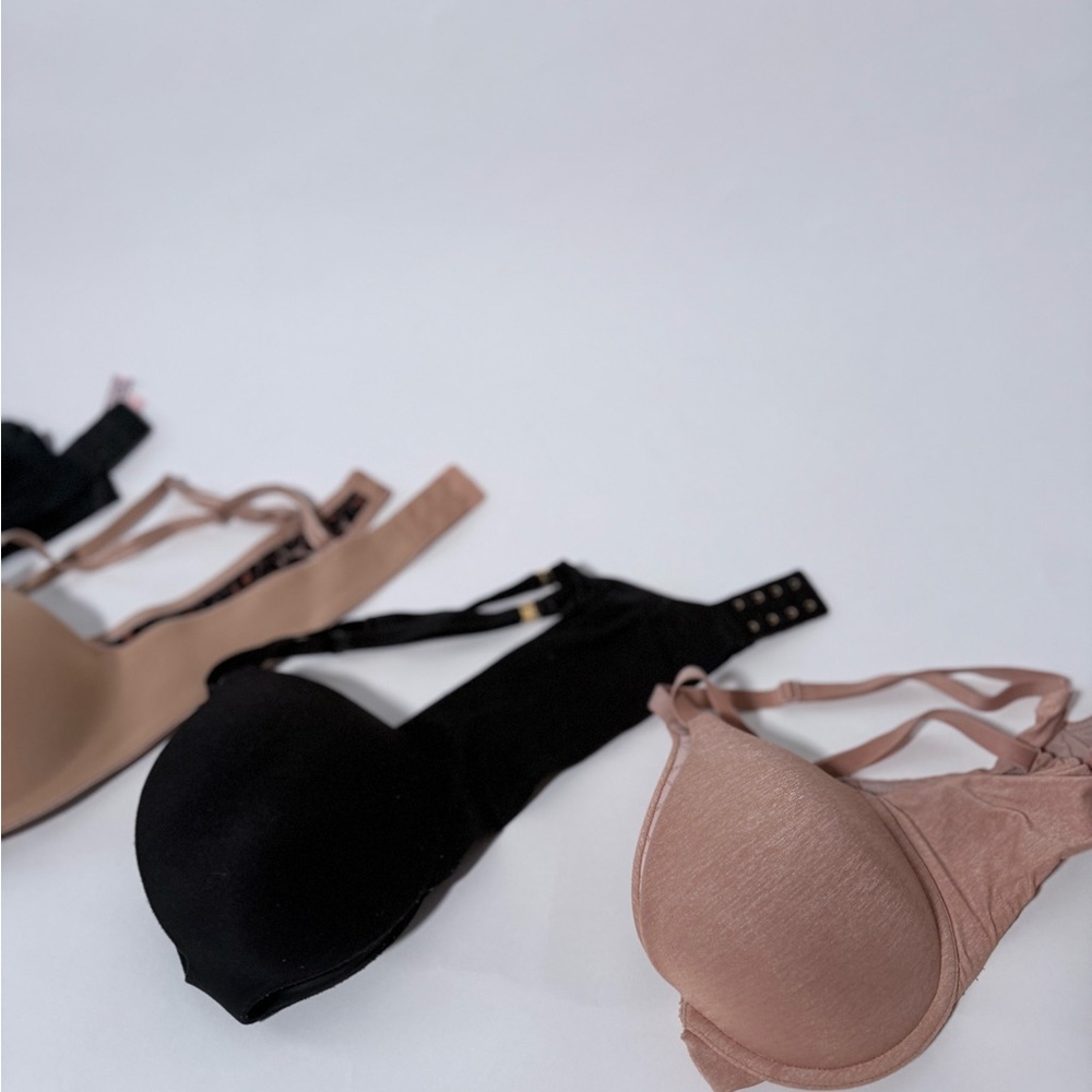 Victoria's Secret Black and Tan Bras